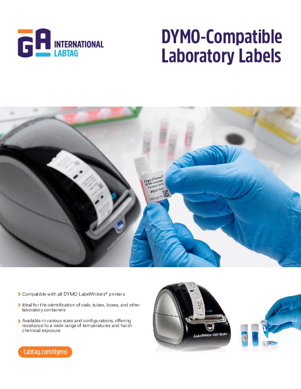 Etichette di laboratorio compatibili DYMO